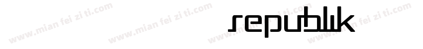 当前位置 首页 英文字体 正文 Republika II Exp字体转换